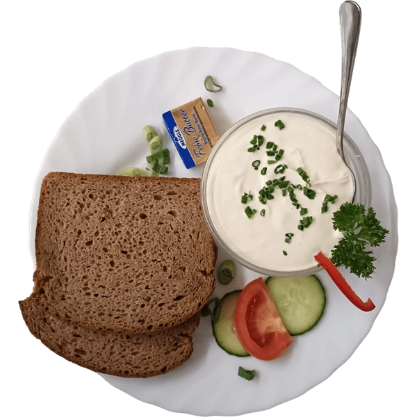 Weißer Käse